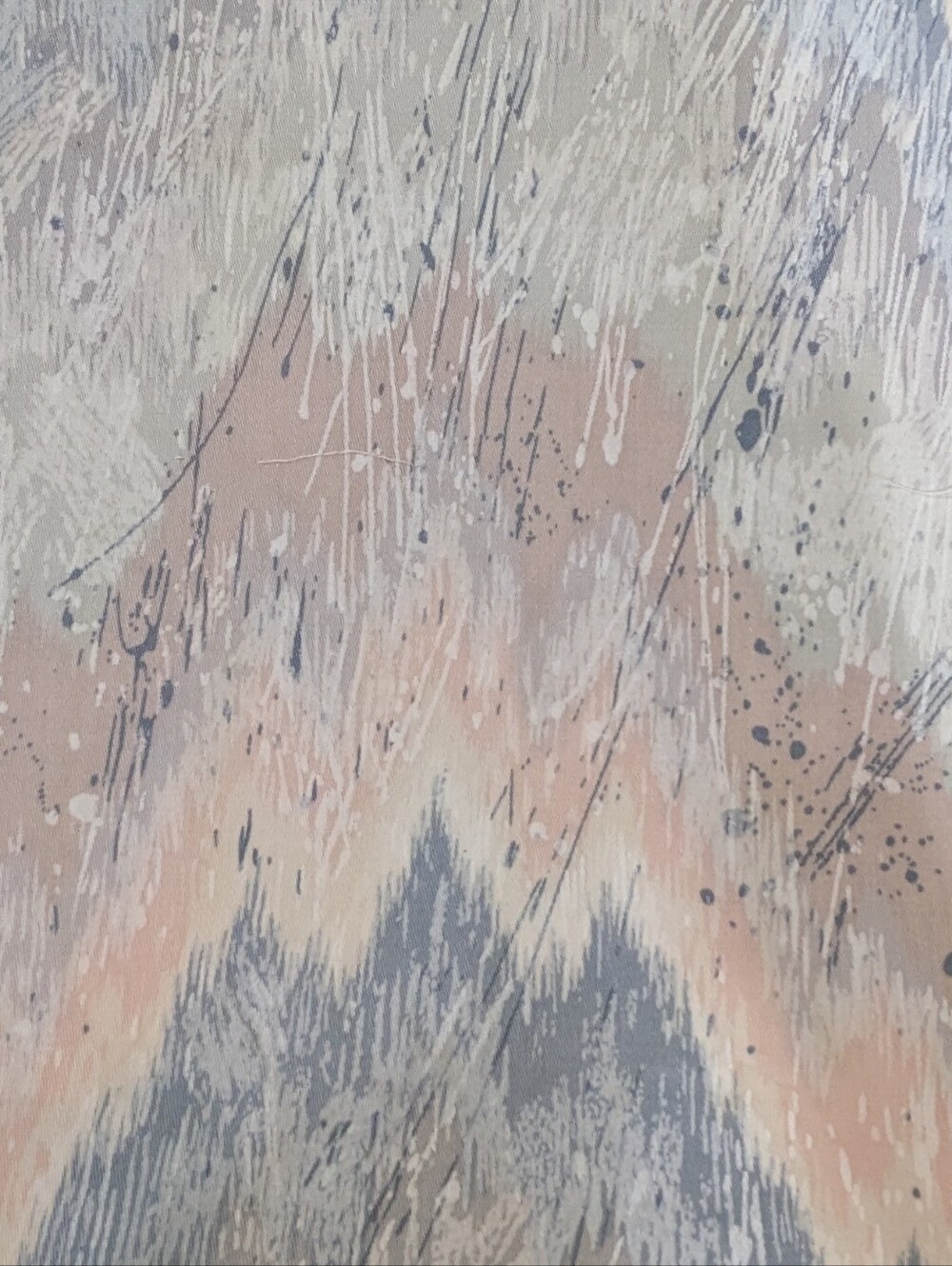 Screen Printed Decorator Fabric by Stanley King Studio Designs - Remnant
